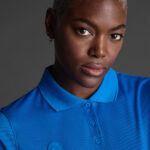 Tricou polo dama Musai Rangi, Albastru Royal - imagine 4