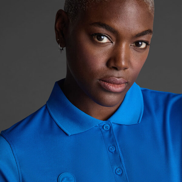 Tricou polo dama Musai Rangi, Albastru Royal - imagine 4