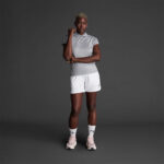 Tricou polo dama Musai Rangi, Gri deschis