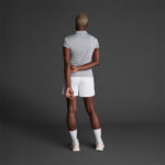 Tricou polo dama Musai Rangi, Gri deschis - imagine 3