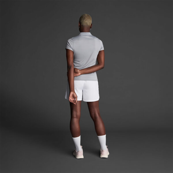 Tricou polo dama Musai Rangi, Gri deschis - imagine 3