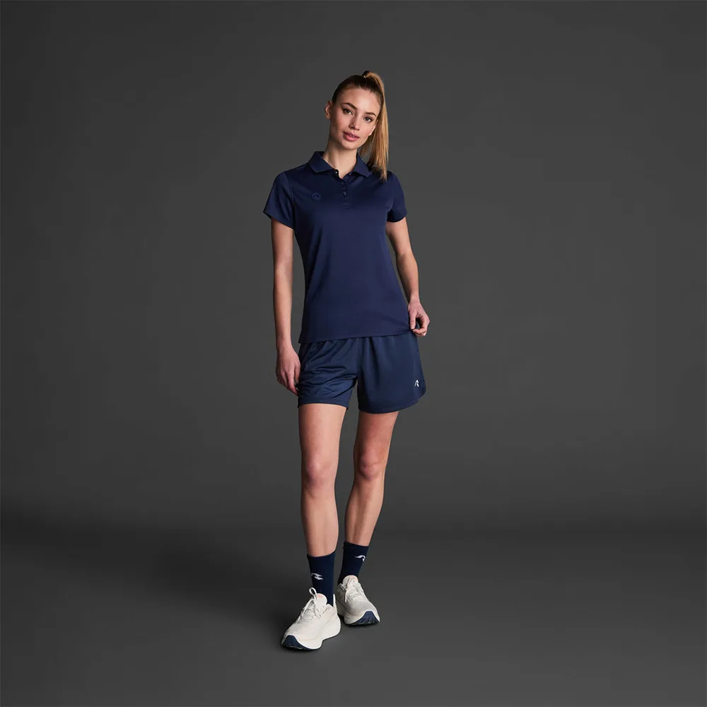 Tricou polo dama Musai Rangi, Bleumarin - imagine 1