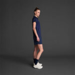 Tricou polo dama Musai Rangi, Bleumarin - imagine 2