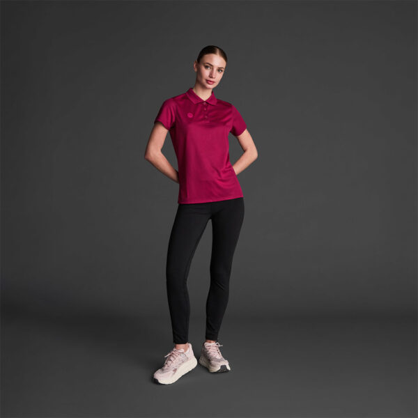 0108_64_1_1 Tricou polo dama Musai Rangi, Visiniu - imagine 1