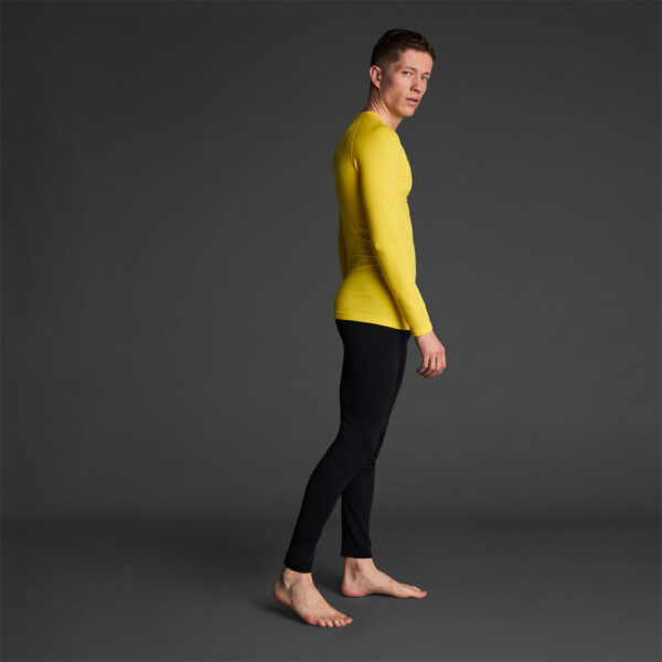 Bluza elastica Musai Joto, Galben - imagine 2