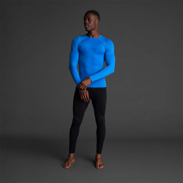 0109_05_1_1 Bluza elastica Musai Joto, Albastru Royal - imagine 1