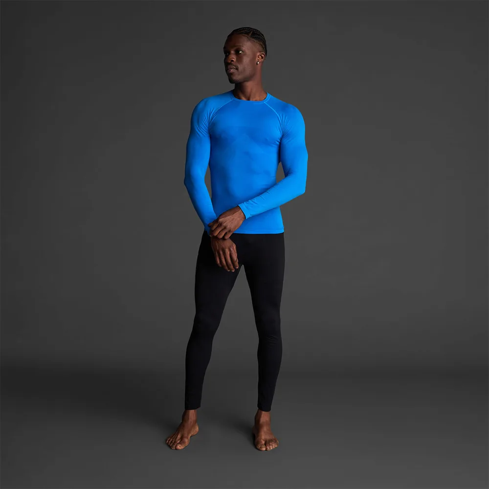 Bluza elastica Musai Joto, Albastru Royal - imagine 1