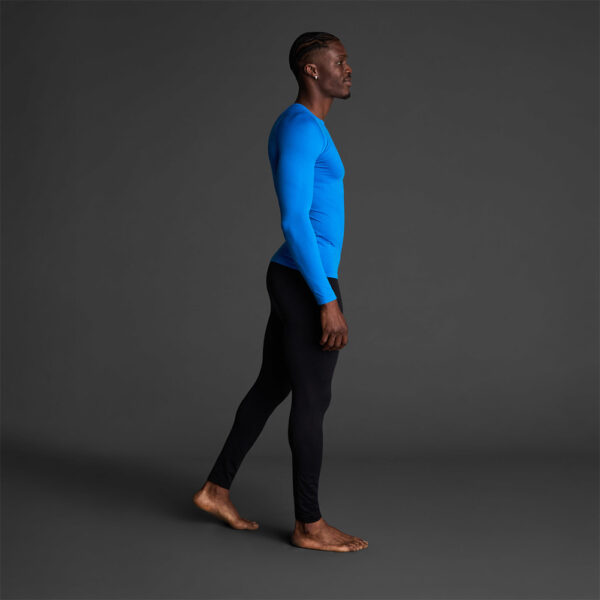 Bluza elastica Musai Joto, Albastru Royal - imagine 2