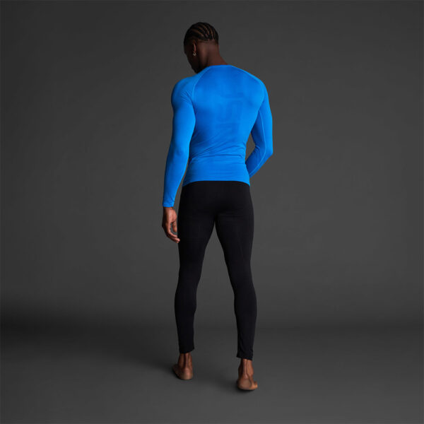 Bluza elastica Musai Joto, Albastru Royal - imagine 3