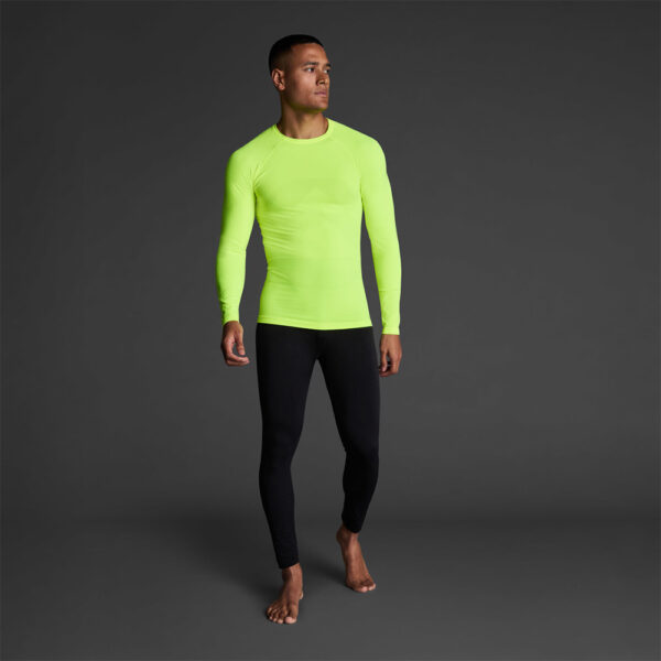 0109_221_1_1 Bluza elastica Musai Joto, Galben Fluo - imagine 1