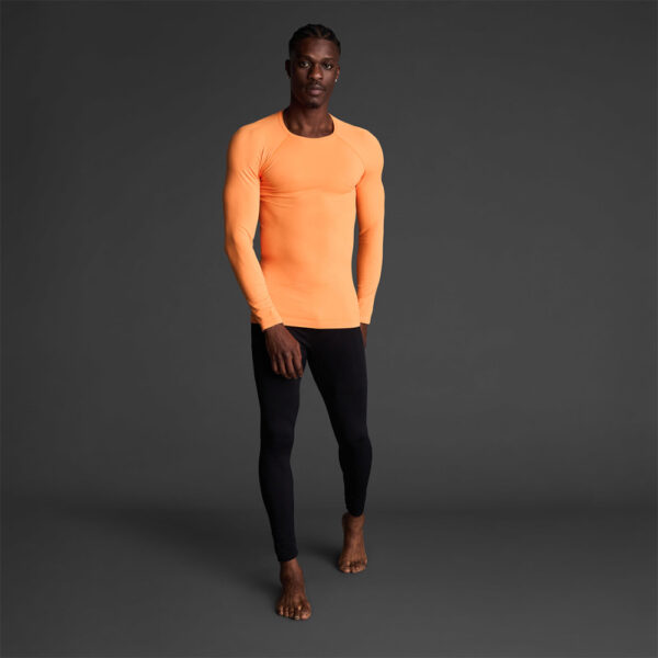 0109_223_1_1 Bluza elastica Musai Joto, Portocaliu Fluo - imagine 1