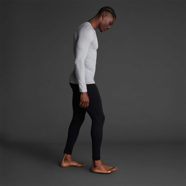 Bluza elastica Musai Joto, Gri deschis - imagine 2