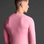 Bluza elastica Musai Joto, Roz - imagine 5