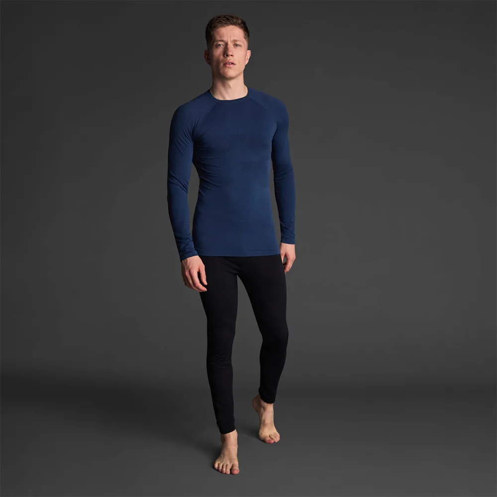 Bluza elastica Musai Joto, Bleumarin - imagine 1