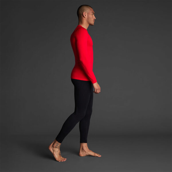 Bluza elastica Musai Joto, Rosu - imagine 2