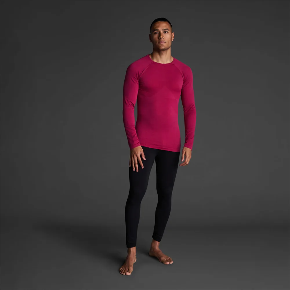 Bluza elastica Musai Joto, Visiniu - imagine 1