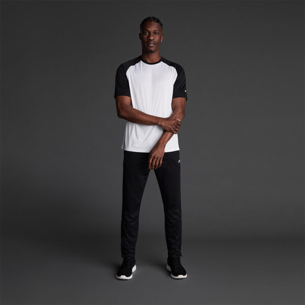 Tricou sport Musai Ubora II, Alb / Negru - imagine 1