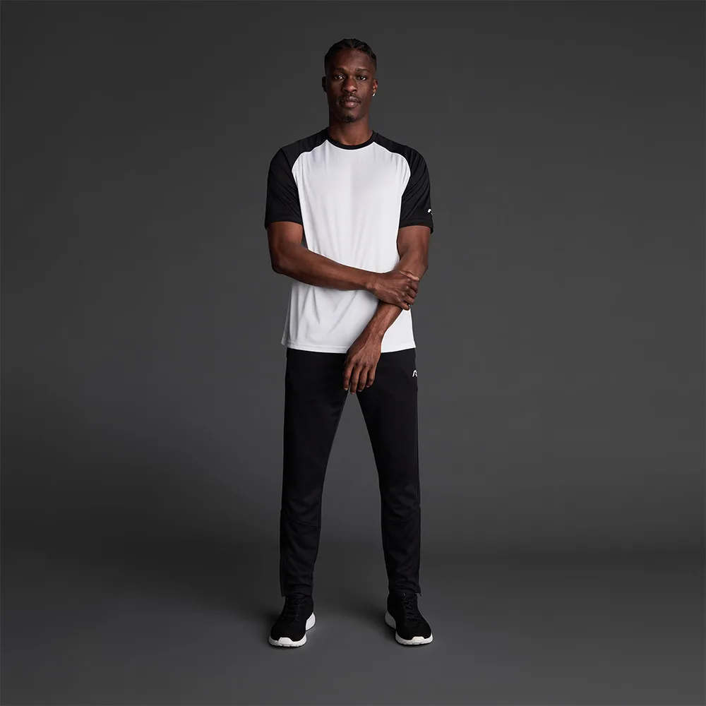 Tricou sport Musai Ubora II, Alb / Negru - imagine 1