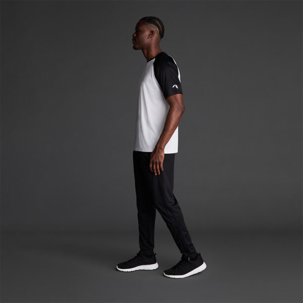 Tricou sport Musai Ubora II, Alb / Negru - imagine 2