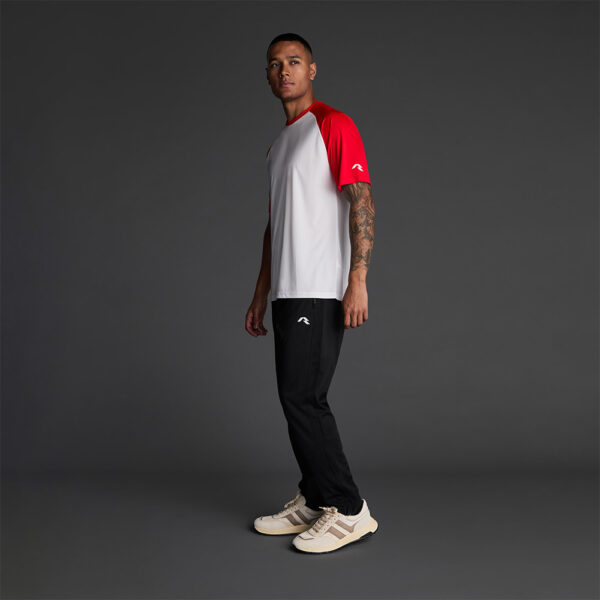 Tricou sport Musai Ubora II, Alb / Rosu - imagine 2