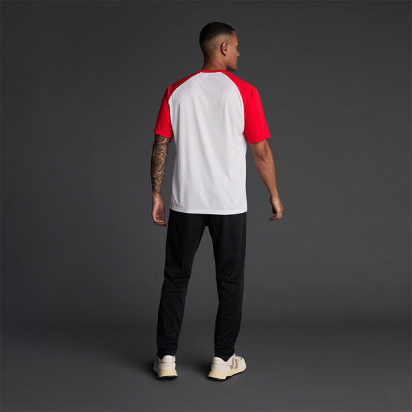 Tricou sport Musai Ubora II, Alb / Rosu - imagine 3