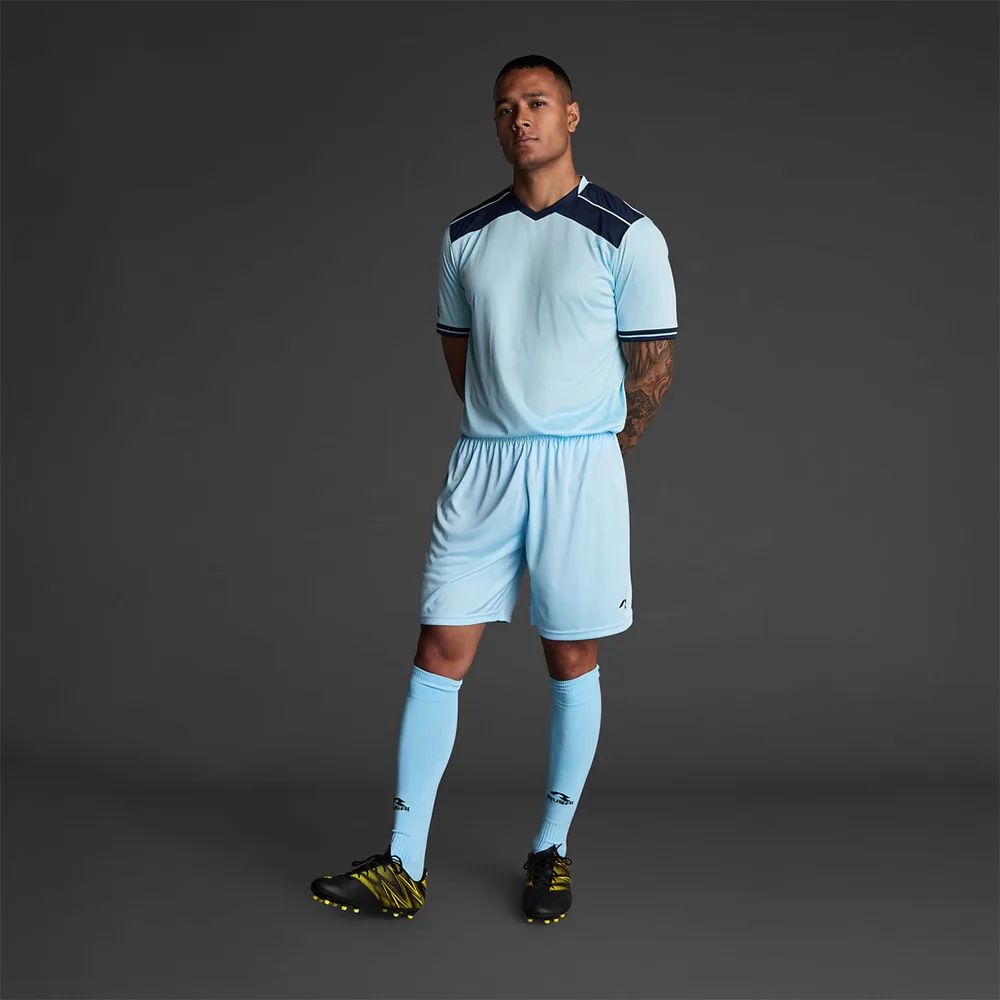 Pantaloni scurti sport Musai Vifa, Albastru Sky - imagine 1