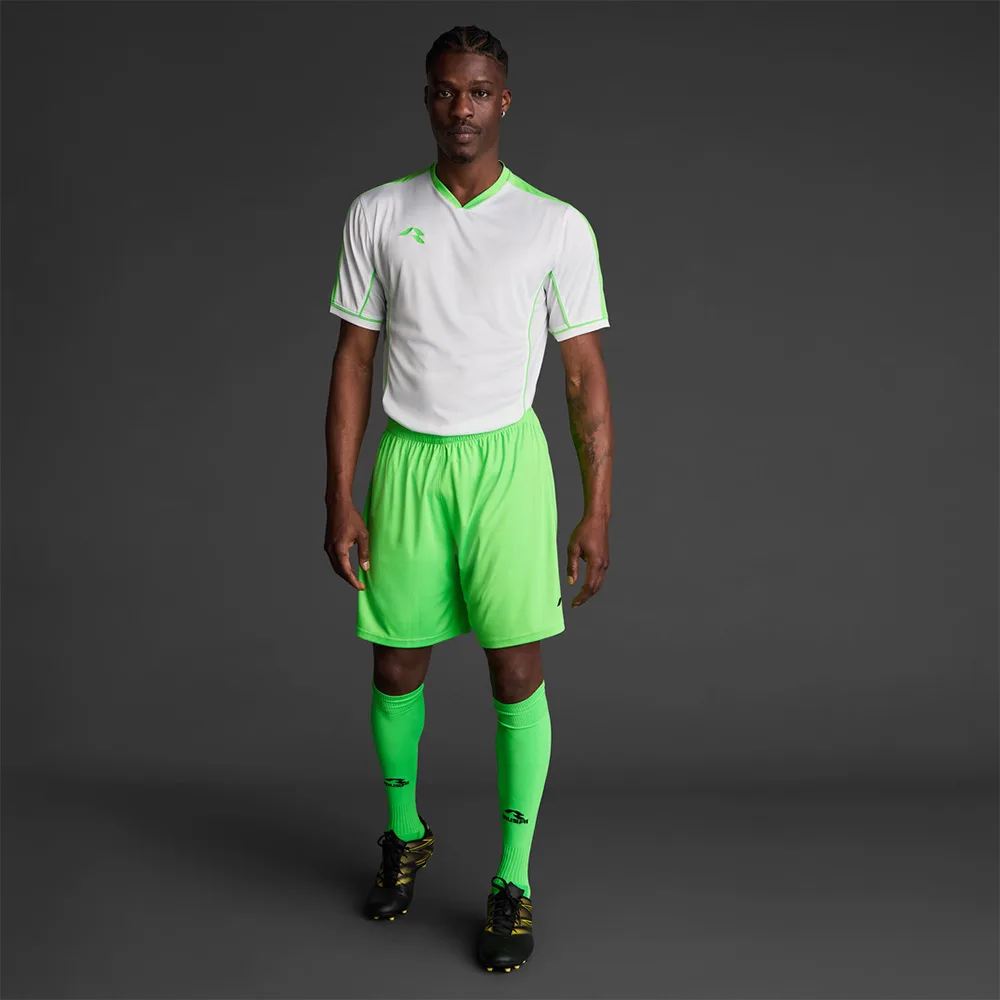 Pantaloni scurti sport Musai Vifa, Verde Fluo - imagine 1