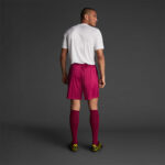 Pantaloni scurti sport Musai Vifa, Visiniu - imagine 3