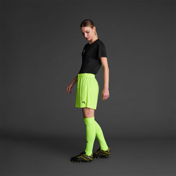 Pantaloni scurti sport dama Musai Vifa, Galben Fluo - imagine 2