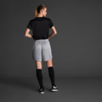 Pantaloni scurti sport dama Musai Vifa, Gri deschis - imagine 3