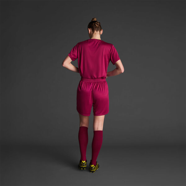 Pantaloni scurti sport dama Musai Vifa, Visiniu - imagine 3