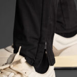 Pantaloni lungi Musai Reke, Negru - imagine 6