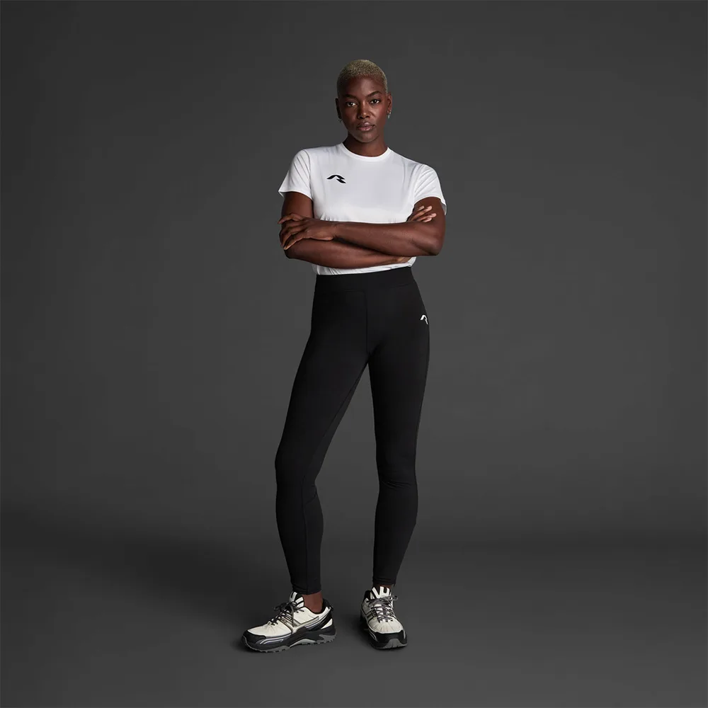 Colanti lungi sport dama Musai Matu, Negru - imagine 1