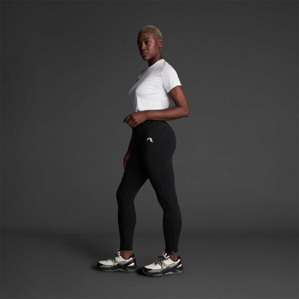 Colanti lungi sport dama Musai Matu, Negru - imagine 2