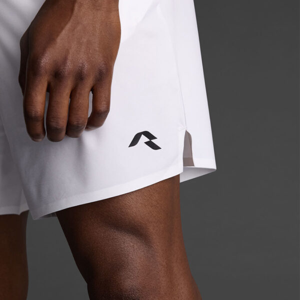 Pantaloni scurti tenis Musai Deuce, Alb - imagine 4