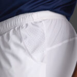 Pantaloni scurti tenis Musai Deuce, Alb - imagine 5