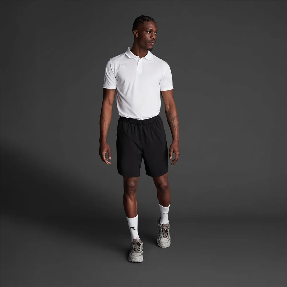 Pantaloni scurti tenis Musai Deuce, Negru - imagine 1