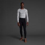 Pantaloni lungi elastici Musai Joto, Negru