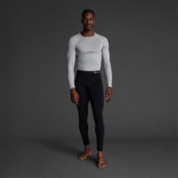 Pantaloni lungi elastici Musai Joto, Negru