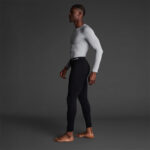 Pantaloni lungi elastici Musai Joto, Negru - imagine 2