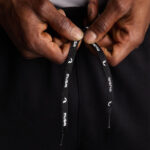 Pantaloni lungi Musai Defu, Negru - imagine 4