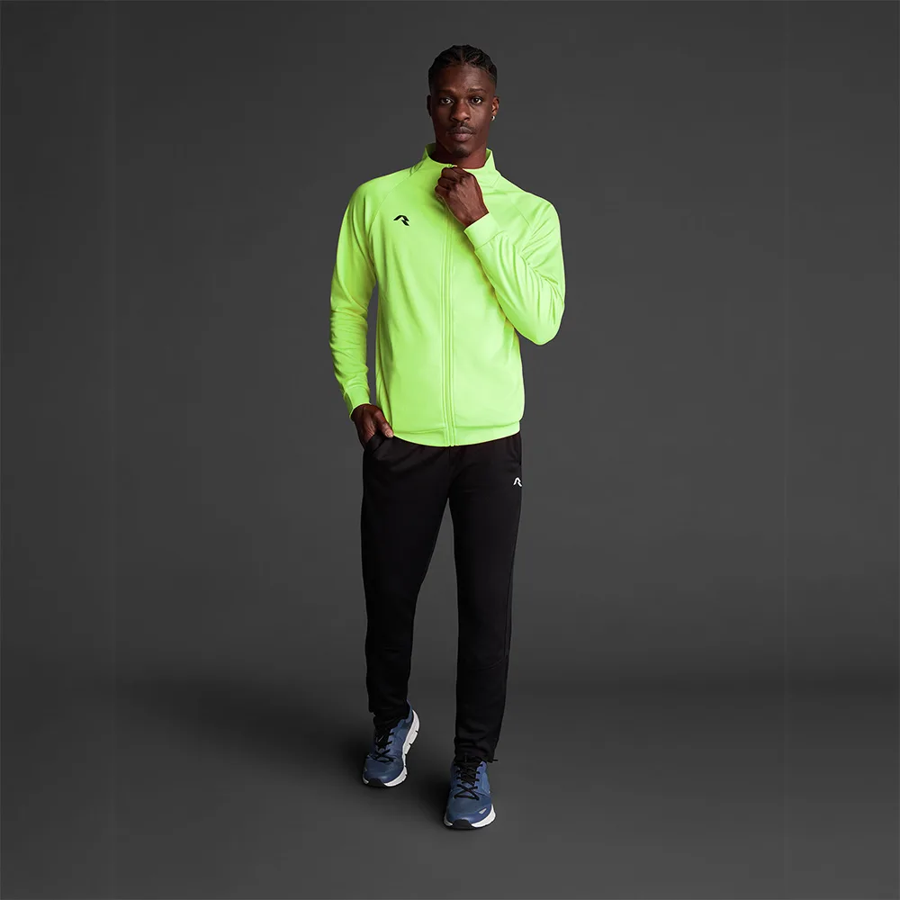 Bluza trening Musai Mawi, Galben Fluo - imagine 1