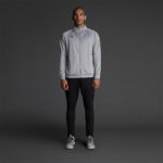 Bluza trening Musai Mawi, Gri deschis