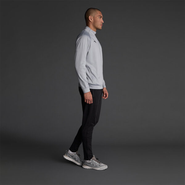 Bluza trening Musai Mawi, Gri deschis - imagine 2