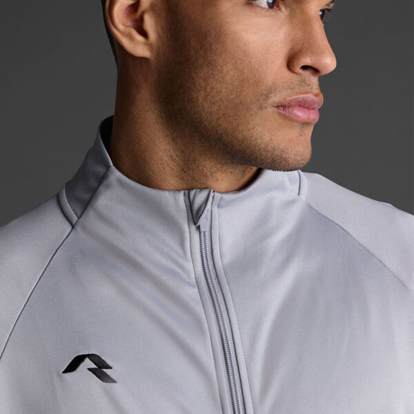 Bluza trening Musai Mawi, Gri deschis - imagine 4