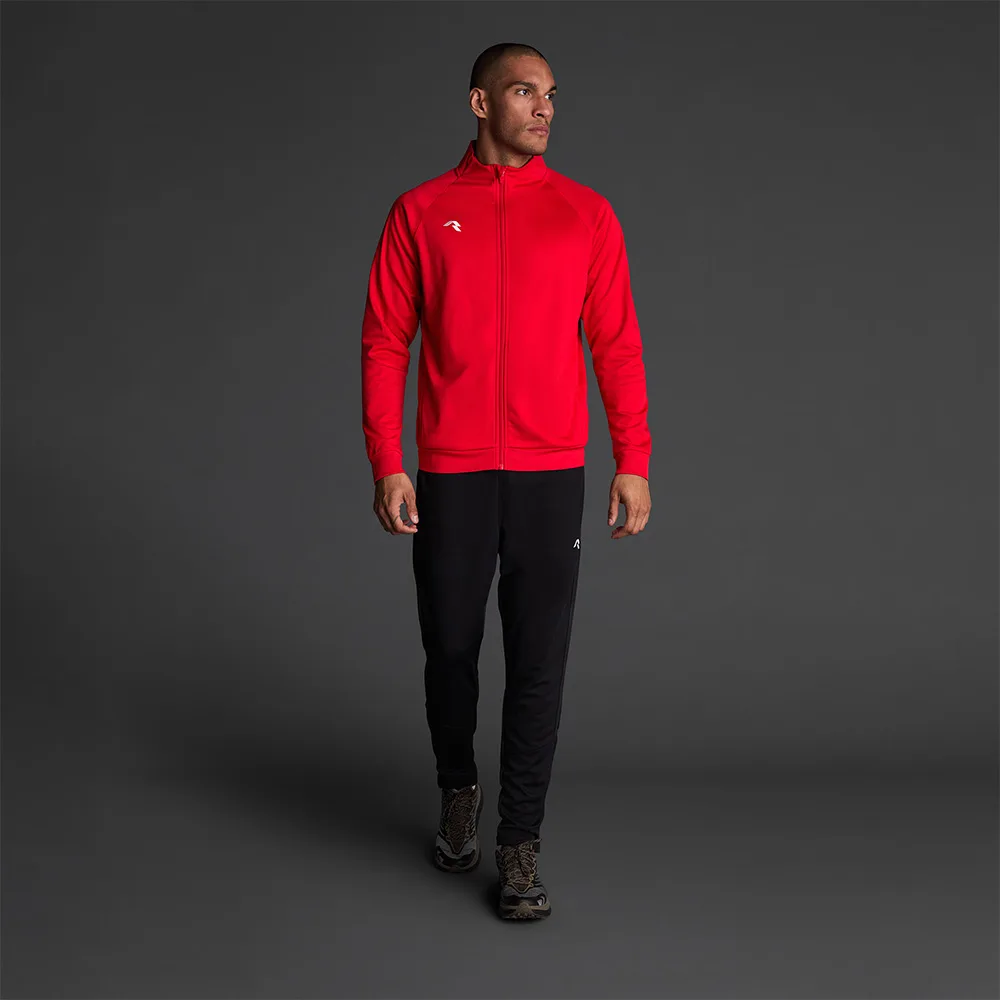 Bluza trening Musai Mawi, Rosu - imagine 1