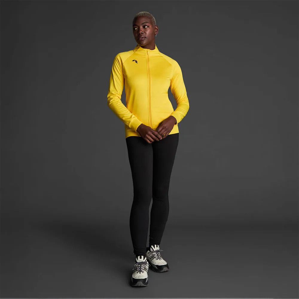 Bluza trening dama Musai Mawi, Galben - imagine 1