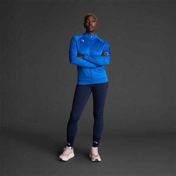 Bluza trening dama Musai Mawi, Albastru Royal - imagine 1