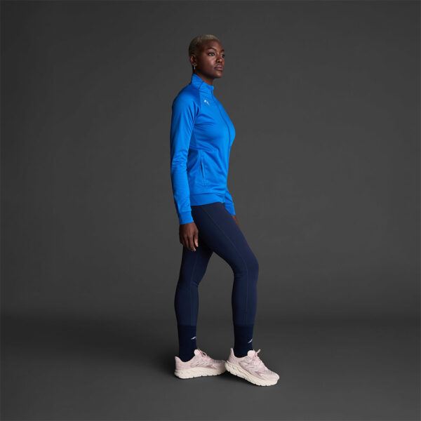 Bluza trening dama Musai Mawi, Albastru Royal - imagine 2