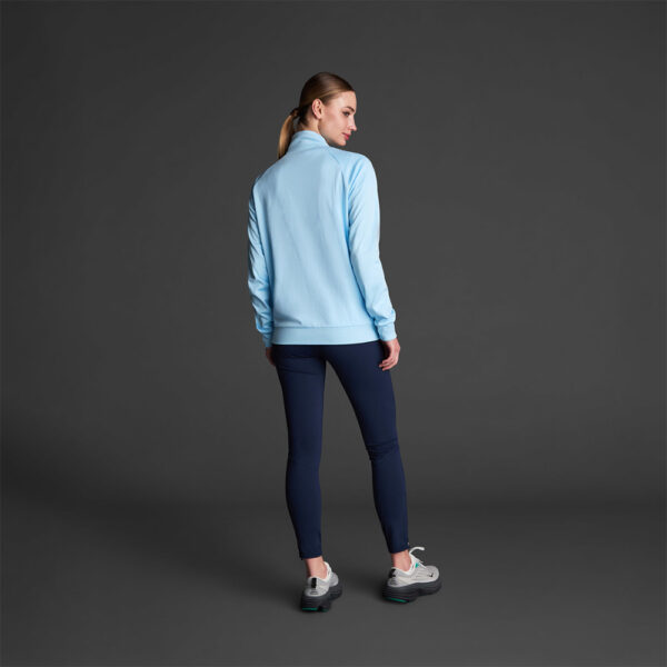 Bluza trening dama Musai Mawi, Albastru sky - imagine 3